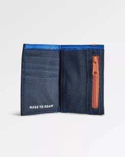 Essentials 2.0 Recycelte Geldbörse - Tiefes Marineblau