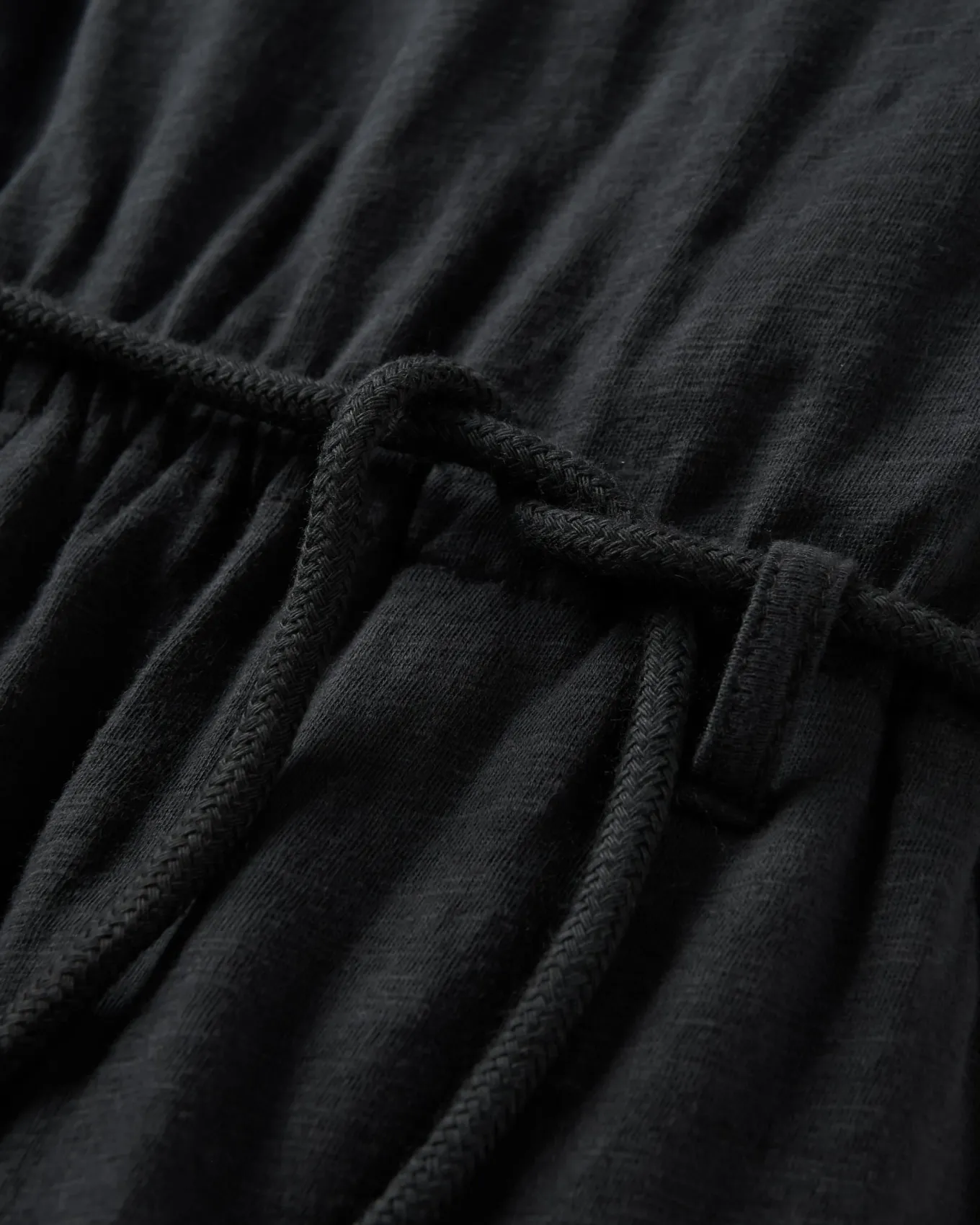Eva Recycelter Baumwolle Jumpsuit - Schwarz