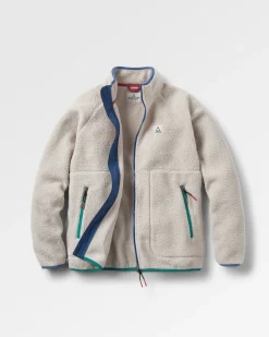Fairbanks 2.0 Full Zip Recyceltes Sherpa-Fleece - Hafermehl