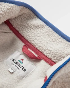 Fairbanks 2.0 Full Zip Recyceltes Sherpa-Fleece - Hafermehl