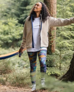 Fairbanks 2.0 Full Zip Recyceltes Sherpa-Fleece - Hafermehl