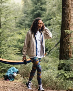 Fairbanks 2.0 Full Zip Recyceltes Sherpa-Fleece - Hafermehl