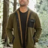 Firelight Sherpa gefüttertes Overshirt - Khaki