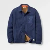 Firelight Sherpa gefüttertes Overshirt - Tiefes Marineblau