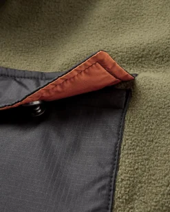Firelight Sherpa gefüttertes Overshirt - Khaki