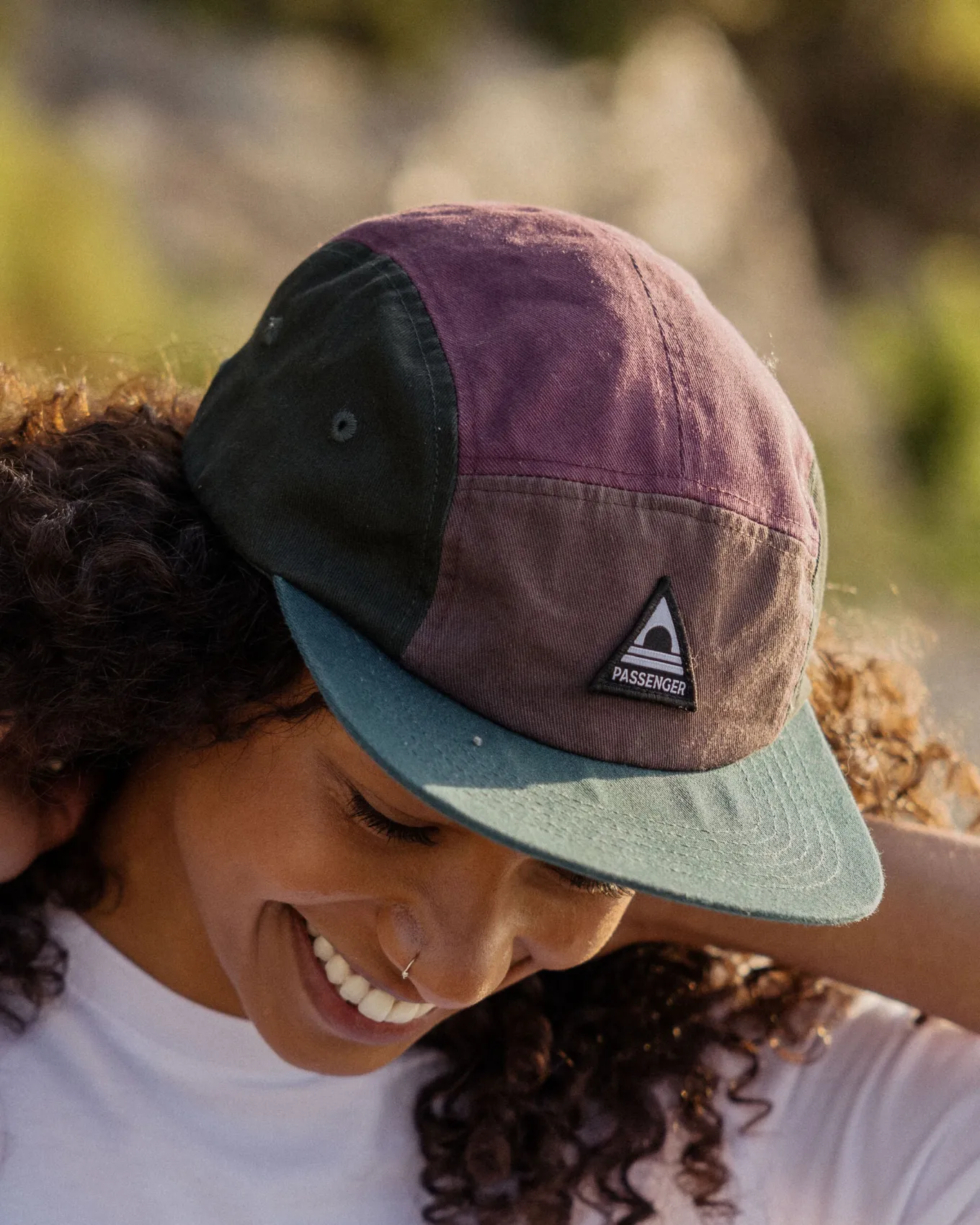 Fixie Recycelte 5 Panel Kappe - Traube Multi