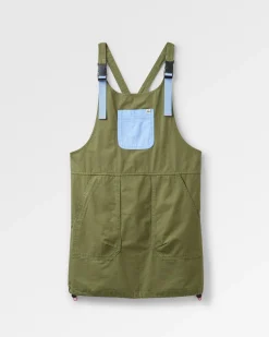 Flo Bio Latzkleid - Khaki