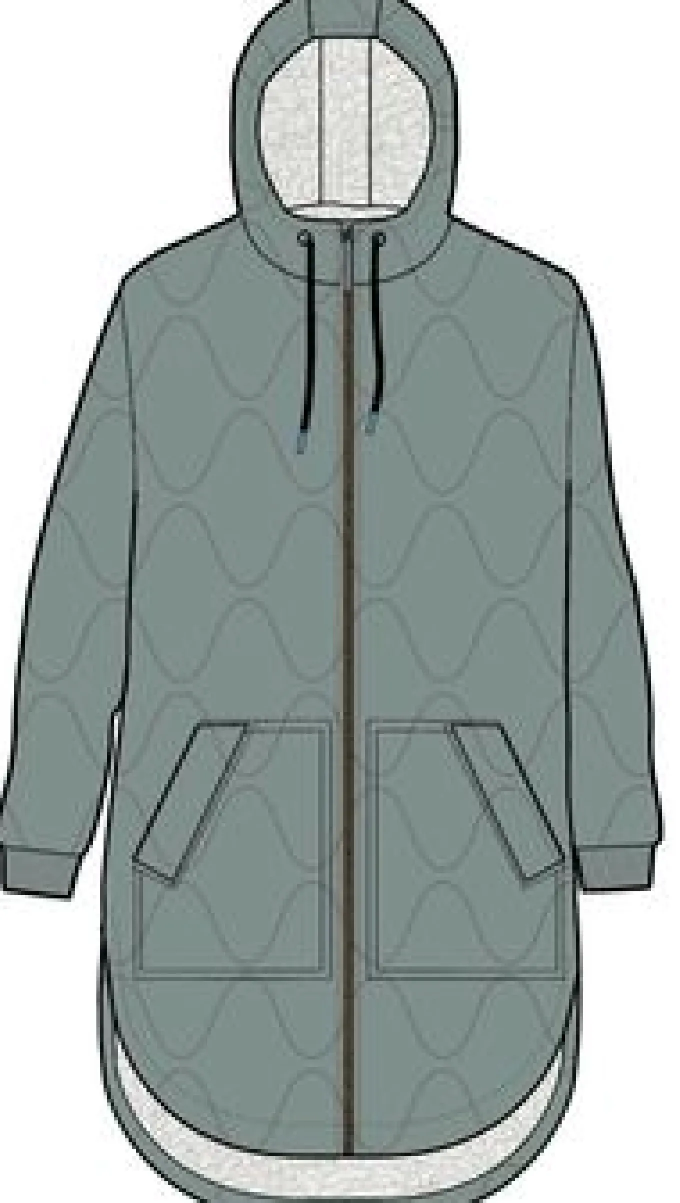 Flora 2.0 Recycelter Sherpa-gefütterte Parka - Arktis