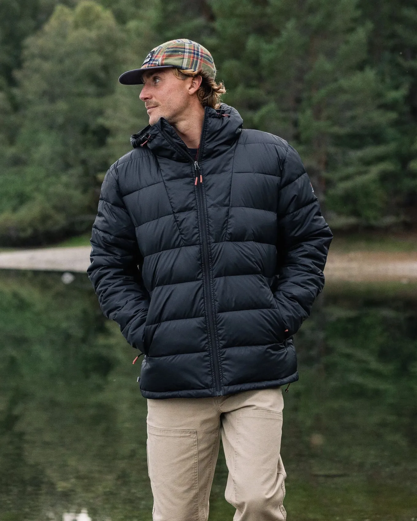Flynn Recycelte Isolierjacke - Schwarz