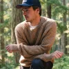 Fog Recycelter Gestrickter Pullover - Stein