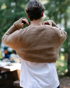 Fog Recycelter Gestrickter Pullover - Stein