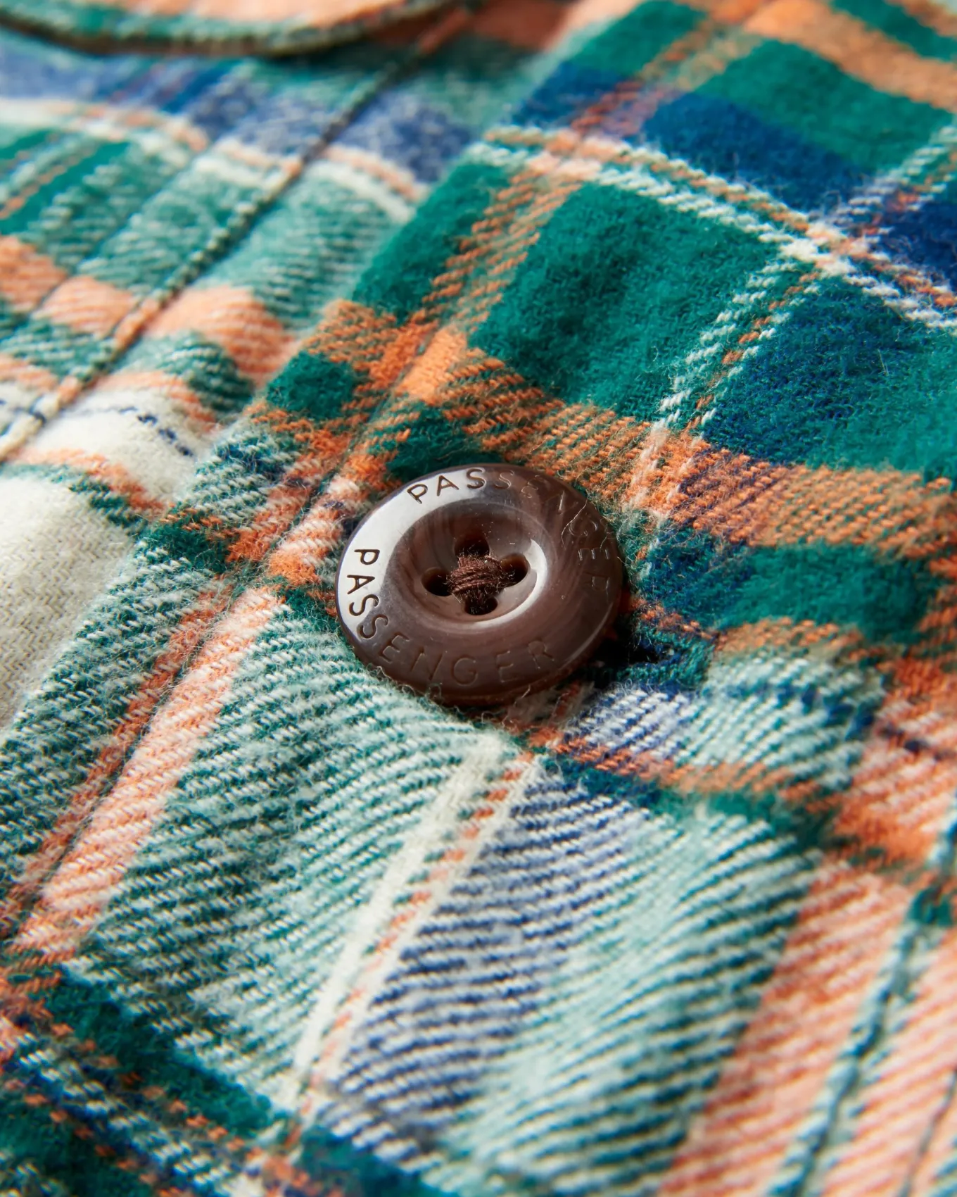 Freestyle Sherpa-gefüttertes Overshirt - Birke/Regenwald-Karo