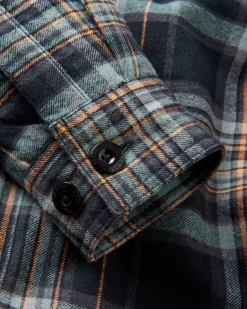 Freestyle Sherpa-gefüttertes Overshirt - Schwarz Check