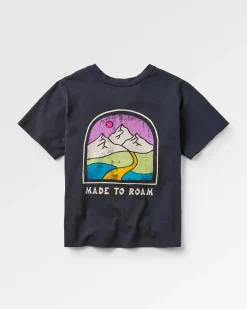 Friday Collective Recyceltes Baumwoll-T-Shirt - Schwarz