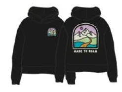 Friday Collective recycelter Baumwoll-Hoodie - Schwarz