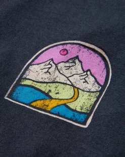 Friday Collective Recyceltes Baumwoll-T-Shirt - Schwarz