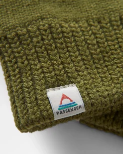 Gale Recycelte Gestrickte Handschuhe - Khaki