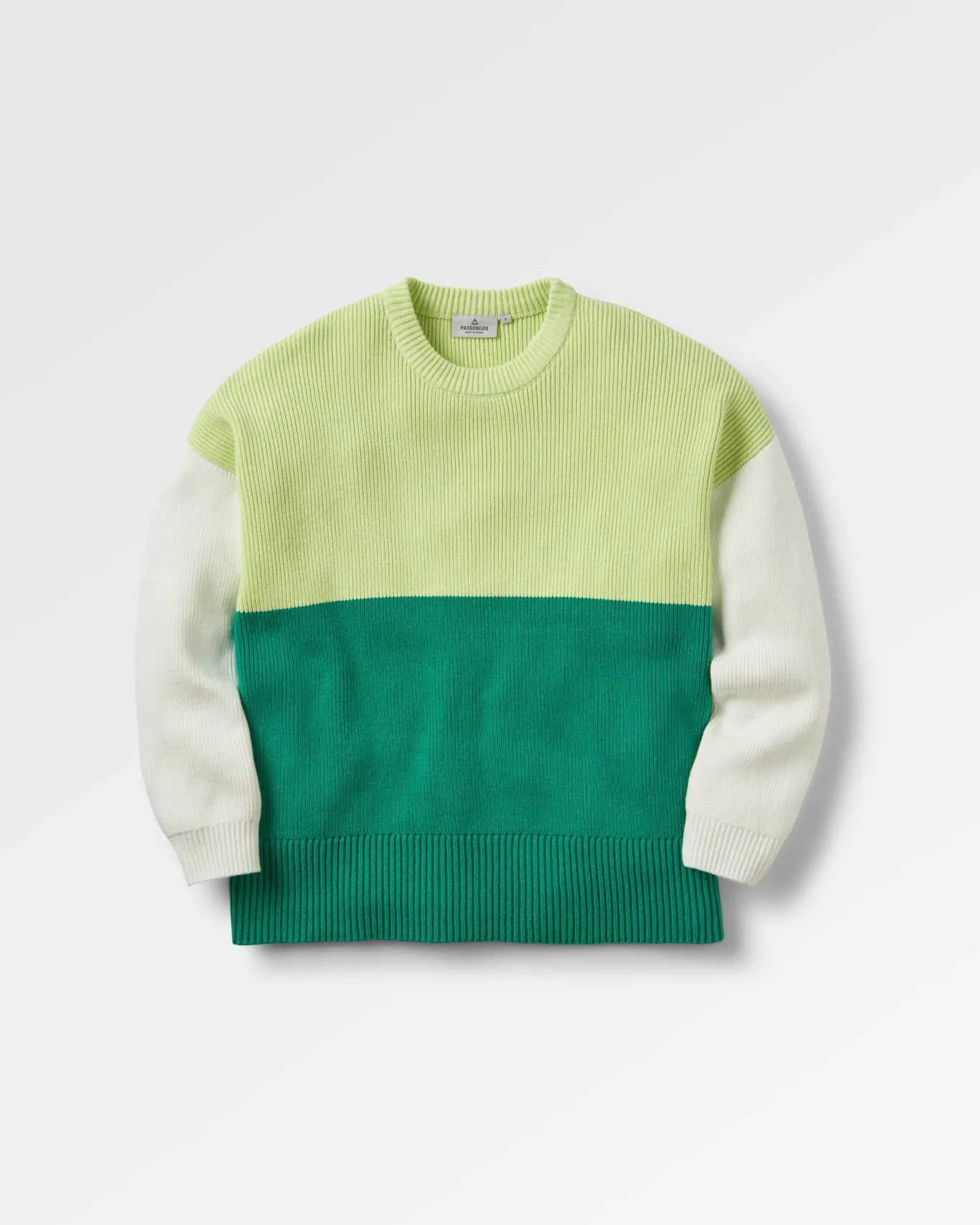 Gondwana Bio Oversized Gestrickter Pullover - Grünsee