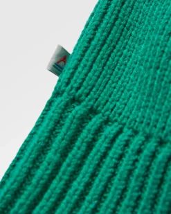 Gondwana Bio Oversized Gestrickter Pullover - Grünsee