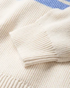 Grasslands Bio-Baumwolle Gestrickter Pullover Oversized - Eichel