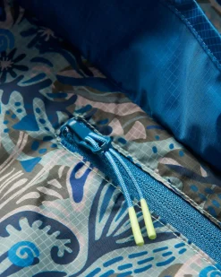 Gusto Recycelte Windjacke - Abstrakte Seealge Pistazie
