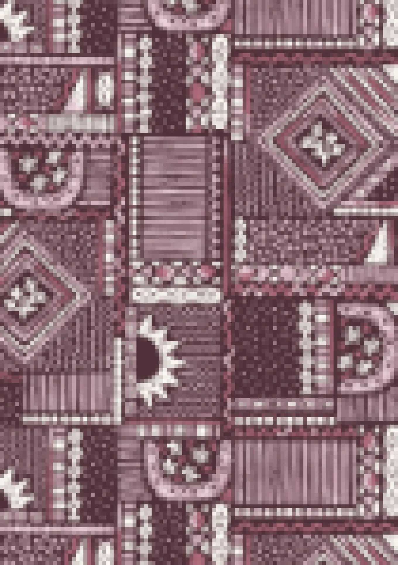 Hannah Rock - Vintage Patchwork Wein