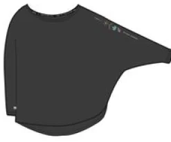 Hatha Recyceltes Aktiv-Top - Schwarz