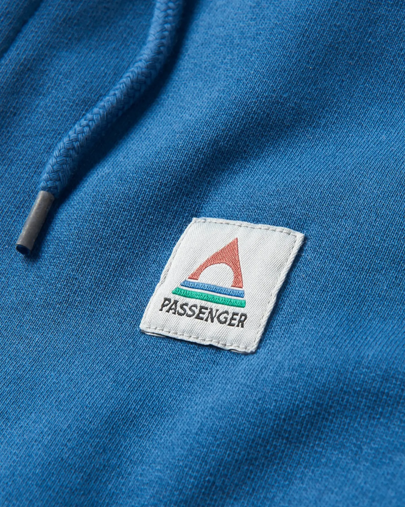 Heritage Full Zip Recycelter Baumwoll-Hoodie - Dunkler Denim