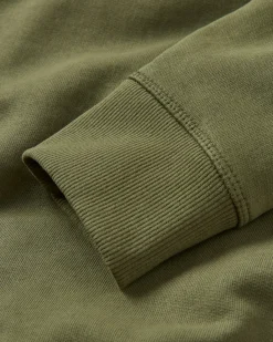 Heritage Recyceltes Baumwoll-Sweatshirt - Khaki