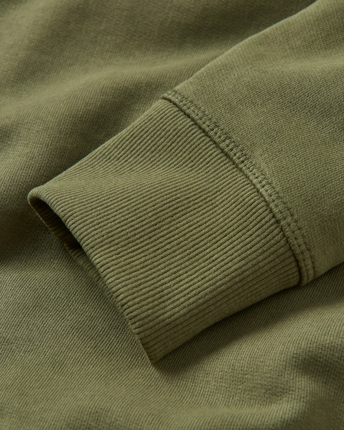 Heritage Recyceltes Baumwoll-Sweatshirt - Khaki