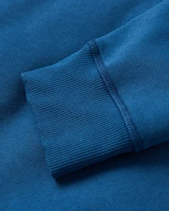 Heritage Recyceltes Baumwoll-Sweatshirt - Dunkler Denim