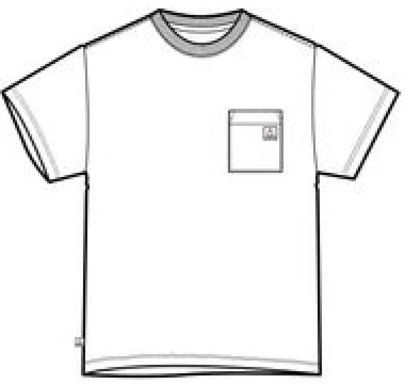 Heritage Recyceltes entspannte geschnittenes T-Shirt - Weiß