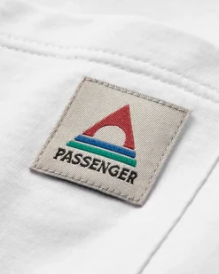 Heritage Recyceltes entspannte geschnittenes T-Shirt - Weiß