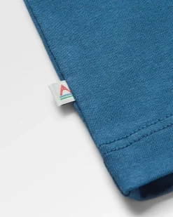 Heritage Recyceltes entspannte geschnittenes T-Shirt - Dunkler Denim