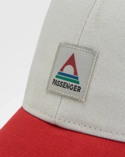 Heritage Trucker Kappe - Marine/Rot Gewürz