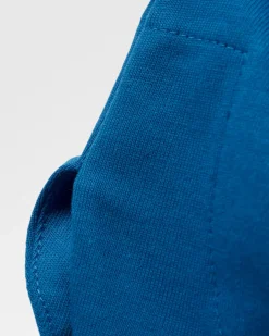 Hilltop Organic Cotton LS T-Shirt - Azure Blue
