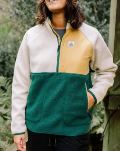Home 2.0 Recyceltes Sherpa-Fleece - Regenwald/ Haferflocken