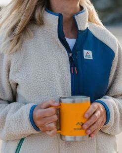 Home 2.0 Recyceltes Sherpa-Fleece - Hafermehl