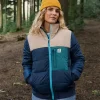 Inspire recycelte isolierte Jacke - Tiefes Marineblau