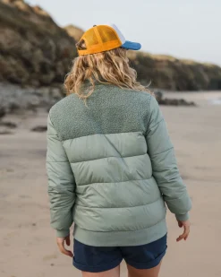 Inspire recycelte isolierte Jacke - Pistazie