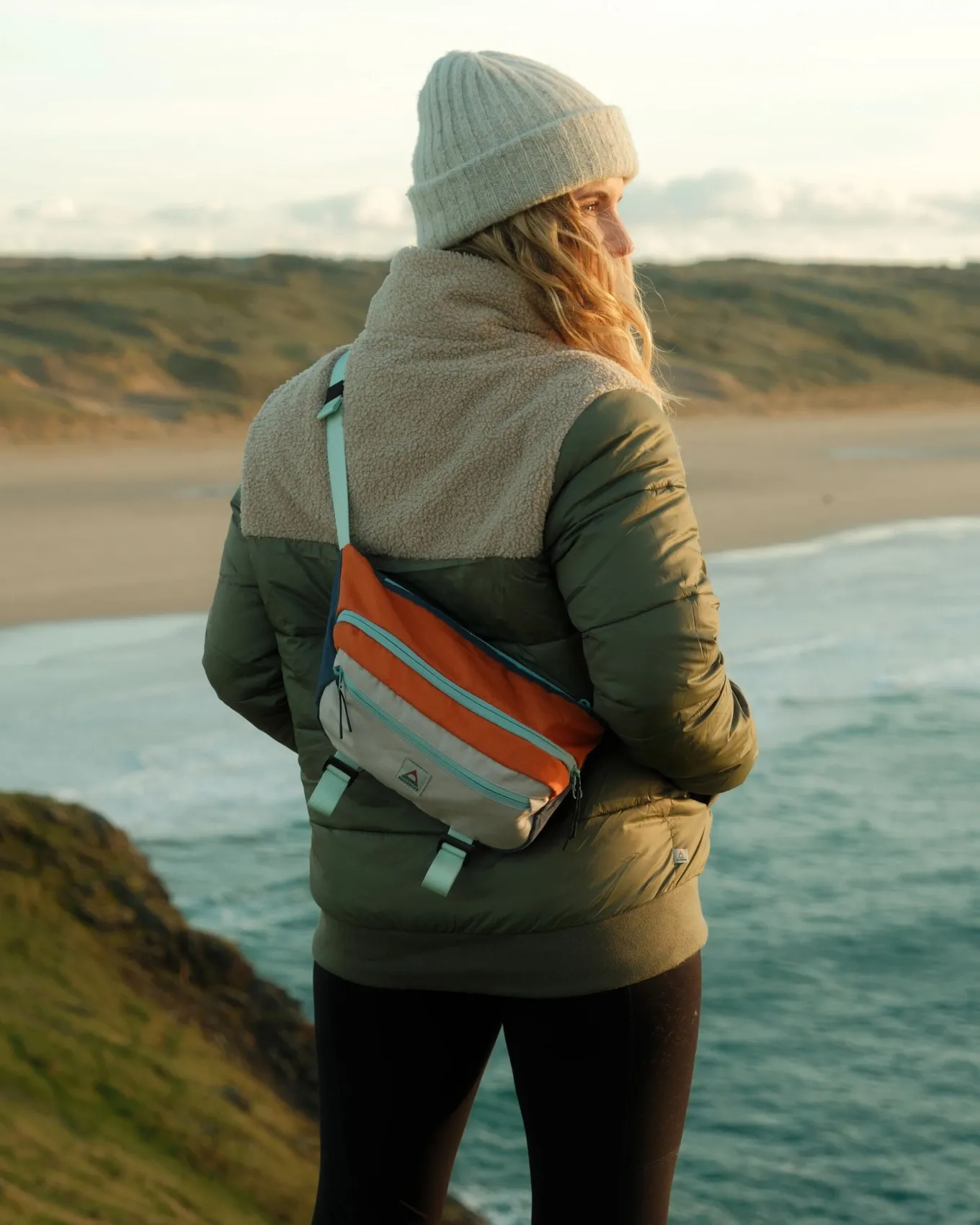 Inspire recycelte isolierte Jacke - Staubige Olive