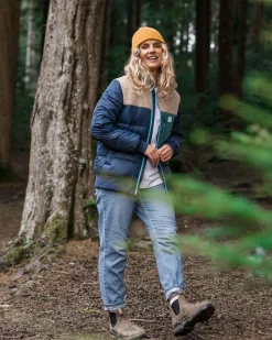 Inspire recycelte isolierte Jacke - Tiefes Marineblau