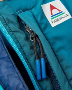 Inspire recycelte isolierte Jacke - Tiefes Marineblau