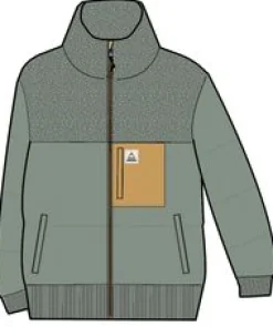 Inspire recycelte isolierte Jacke - Pistazie