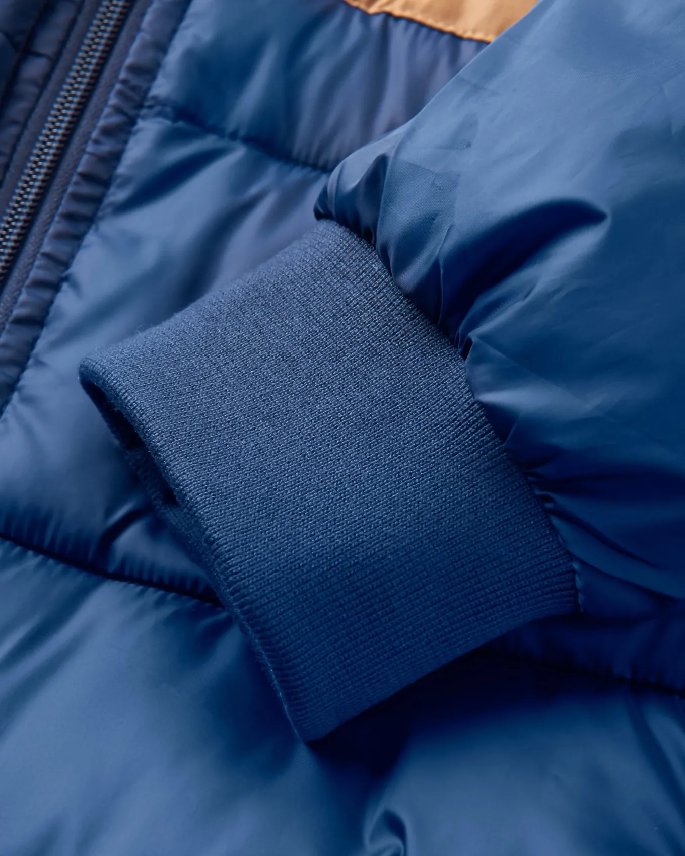 Journey Recycelte Isolierjacke - Sattes Marineblau/Dunkles Denim