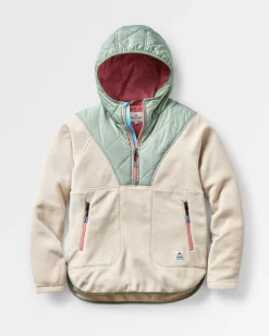 Juana Recyceltes Polar-Kapuzenfleece - Hafermehl