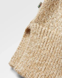 Juniper Recycelter Gestrickter Pullover - Biskuit