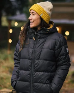 Kai Recycelte Isolierjacke - Schwarz