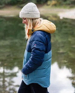 Kai Recycelte Isolierjacke - Tiefes Marineblau