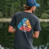 Kirkwood strukturiertes aktives T-Shirt - Schwarz